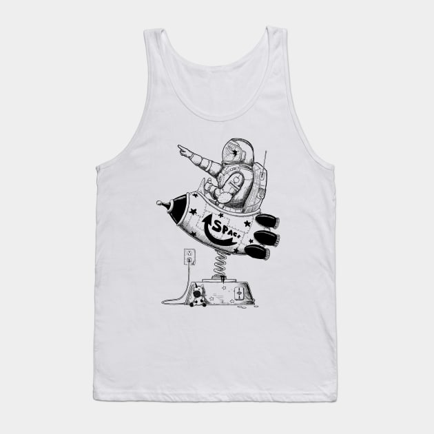 Space Tank Top by rudoi